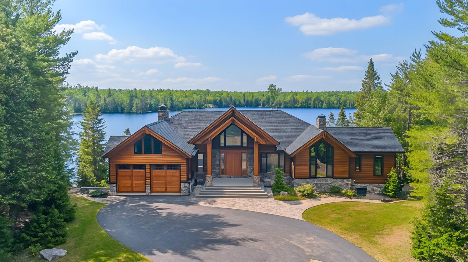Wisconsin Lakefront Cottage Home